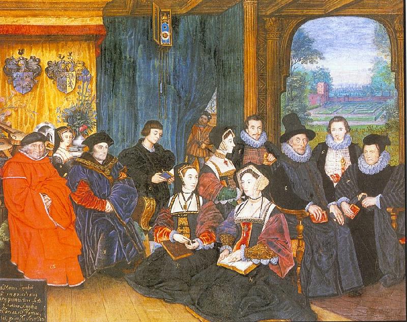  Sir Thomas More with his Family
